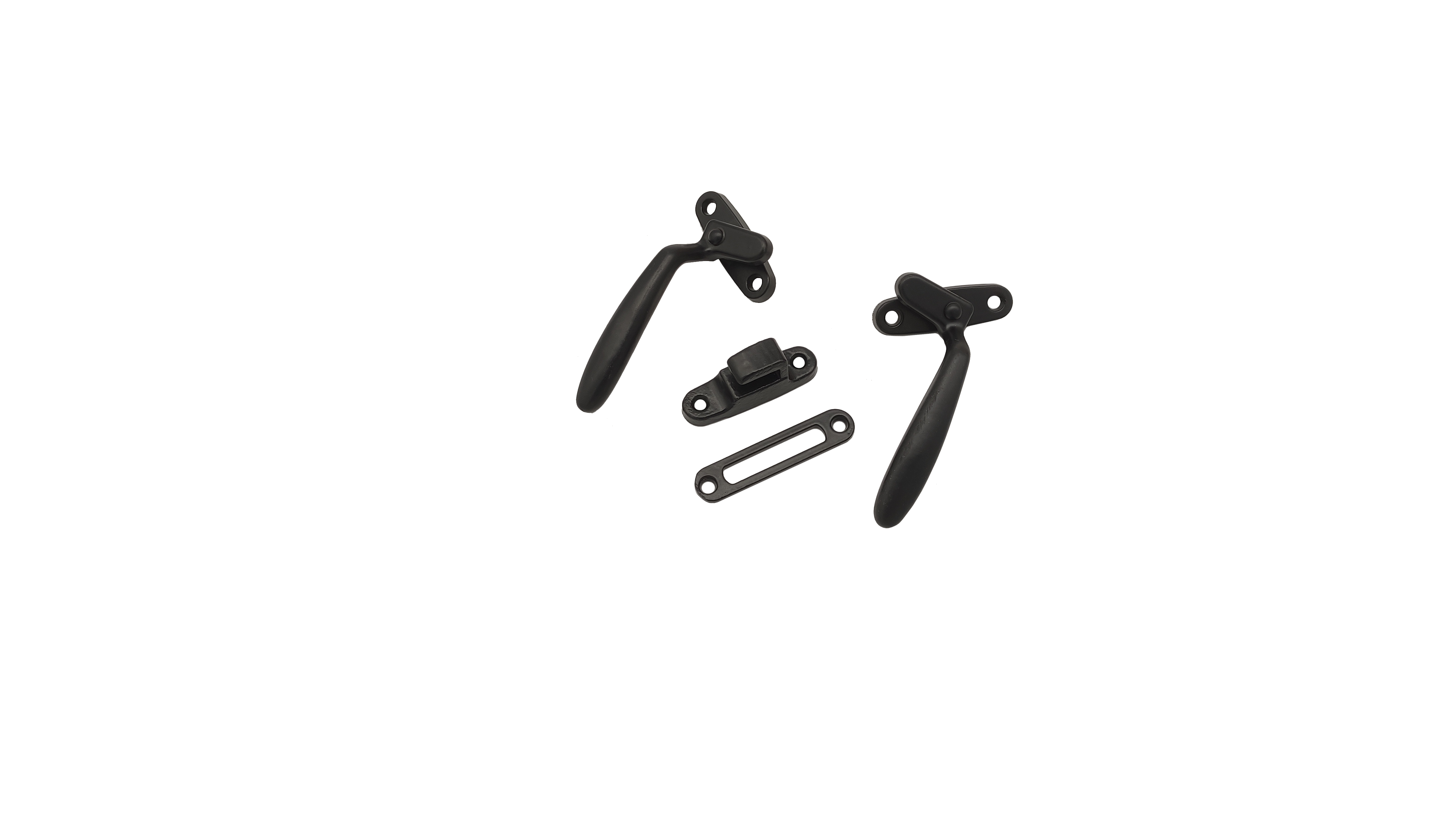 80024L Raamboompje zwart DUDOK+sluitplaat Links